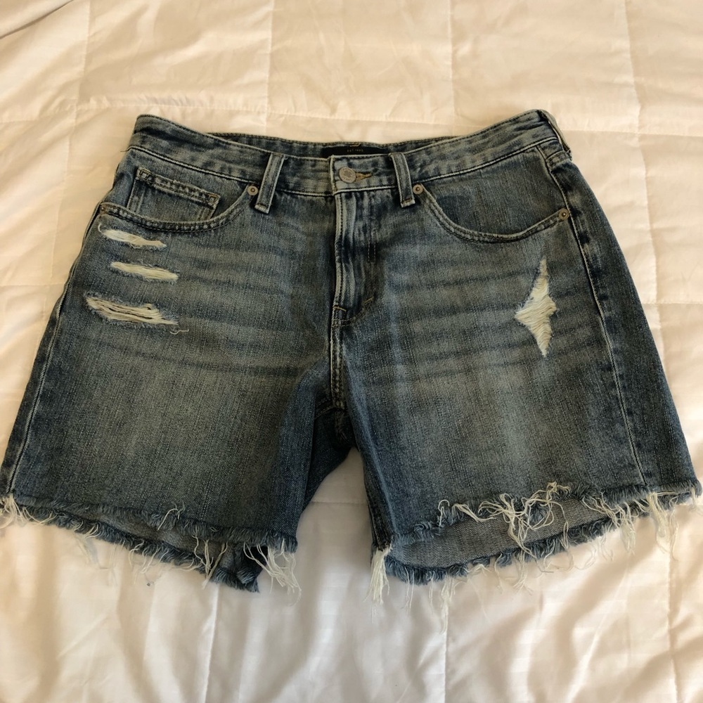 Lucky Brand Boyfriend Denim Shorts - Picture 3 of 7